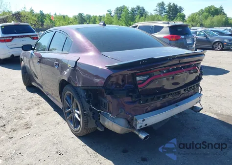 2022 Dodge Charger Gt Awd из США, поврежденный, VIN 2C3CDXMG9NH158507